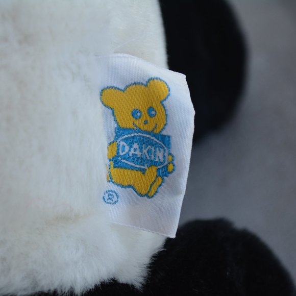 R. Dakin 1987 Panda Bear Teddy Plush Lovey 10" - Picture 5 of 8